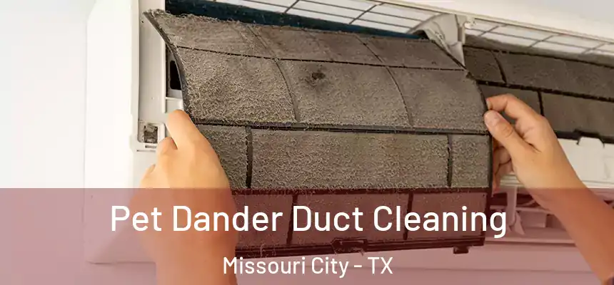 Pet Dander Duct Cleaning Missouri City - TX
